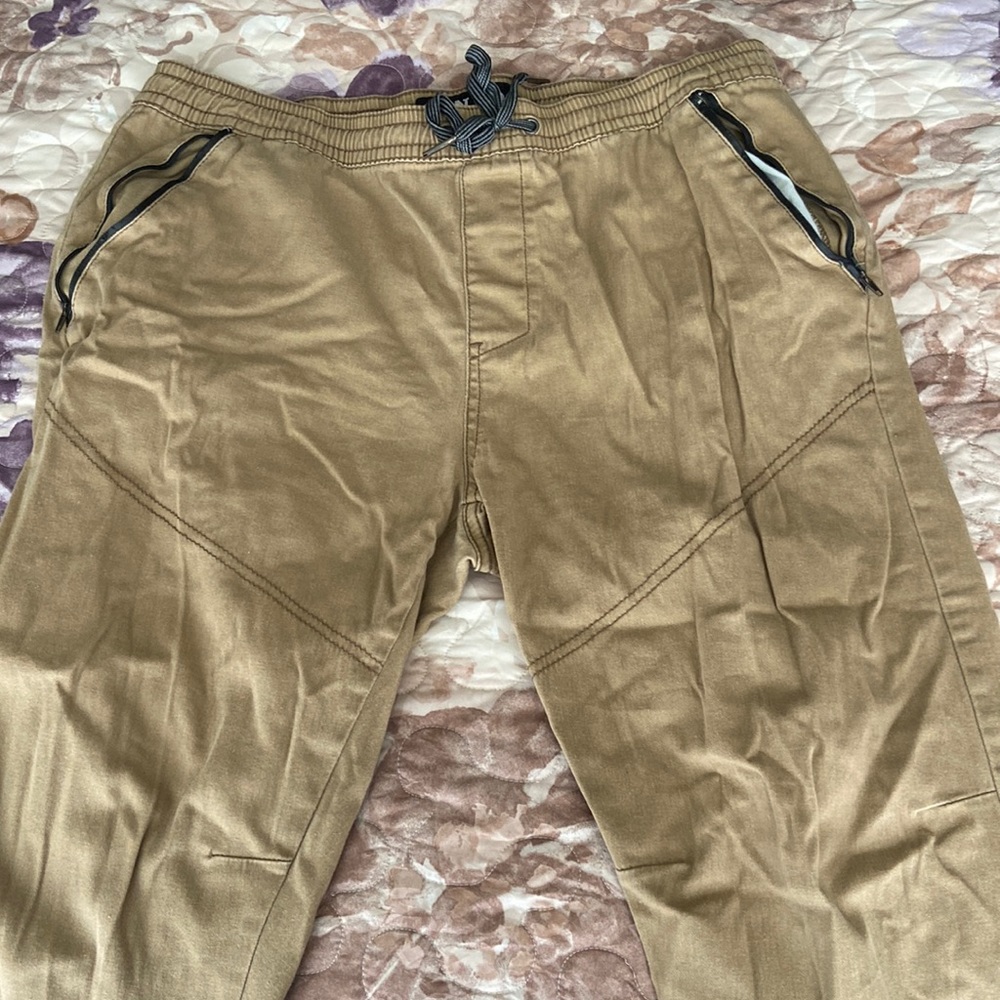 Iron Co Sweatpants Khaki Pants
